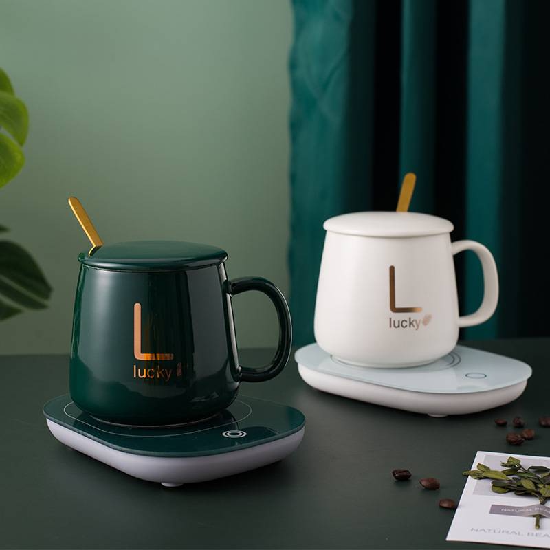 Ceramic Mug With Electric Temperature Plate