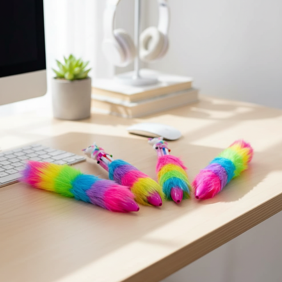 Unicorn Feather Multicolor Ballpoint Pen