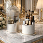 Luxury Rotating Makeup Brush Holder