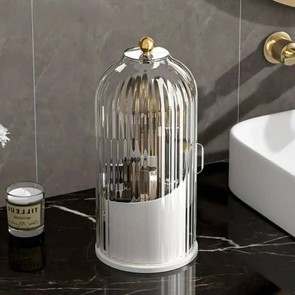 Luxury Rotating Makeup Brush Holder