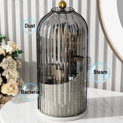 Luxury Rotating Makeup Brush Holder