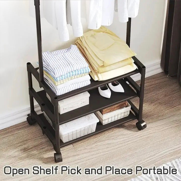 2 Layer Attachable Cloth Rack