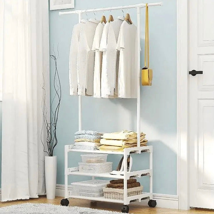 2 Layer Attachable Cloth Rack