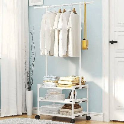 2 Layer Attachable Cloth Rack
