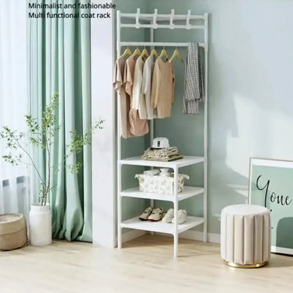 Multi Layer Cloth Corner Rack