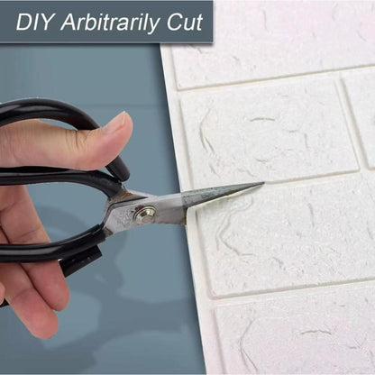 Self-Adhesive 3D Brick-Pattern Wall Panel