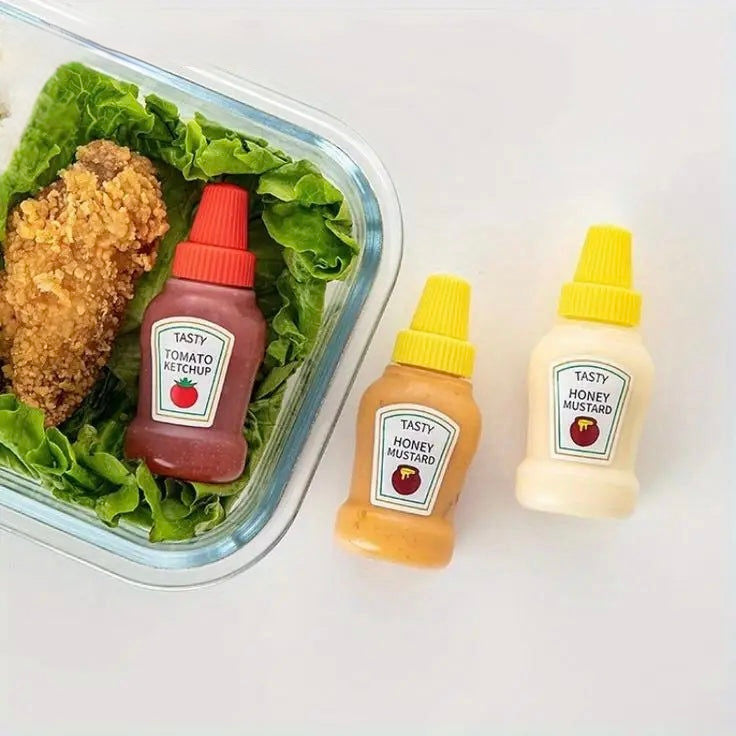 2-Piece Mini Sauce Bottle Set