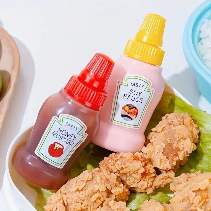 2-Piece Mini Sauce Bottle Set