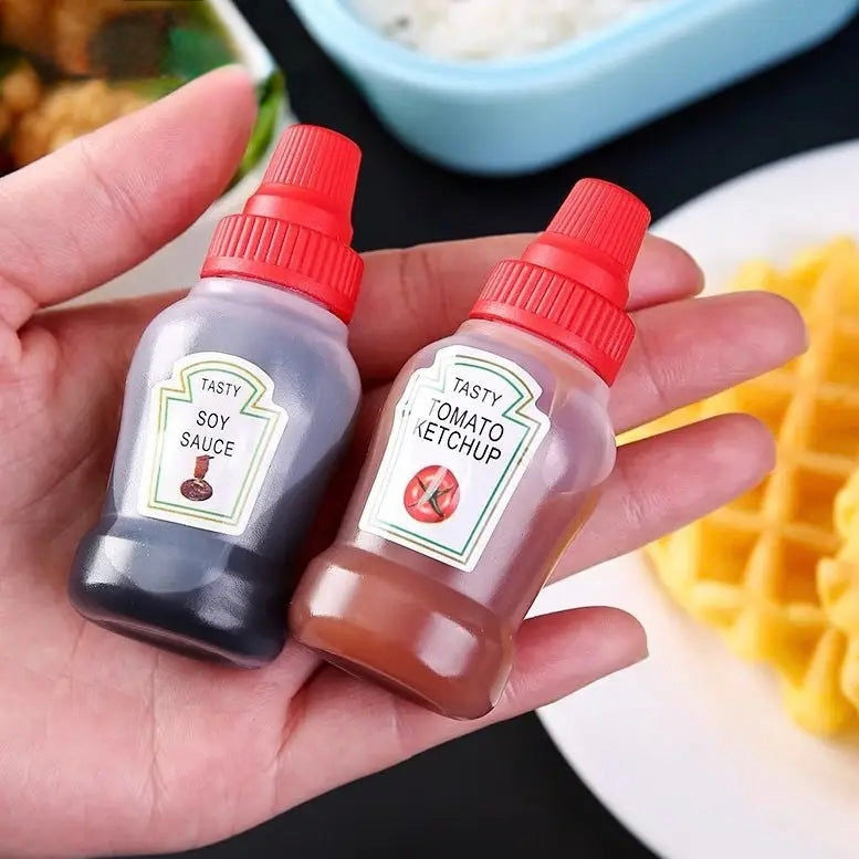 2-Piece Mini Sauce Bottle Set
