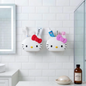Hello Kitty Wall Mounted Toothbrush Holder