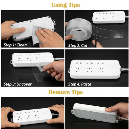 Reusable Double-Sided Nano Gel Tape