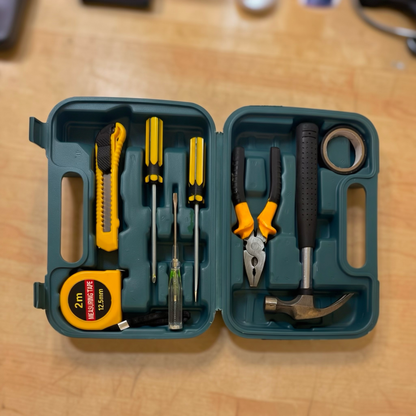 8 PCS Tool Set With Carry Box