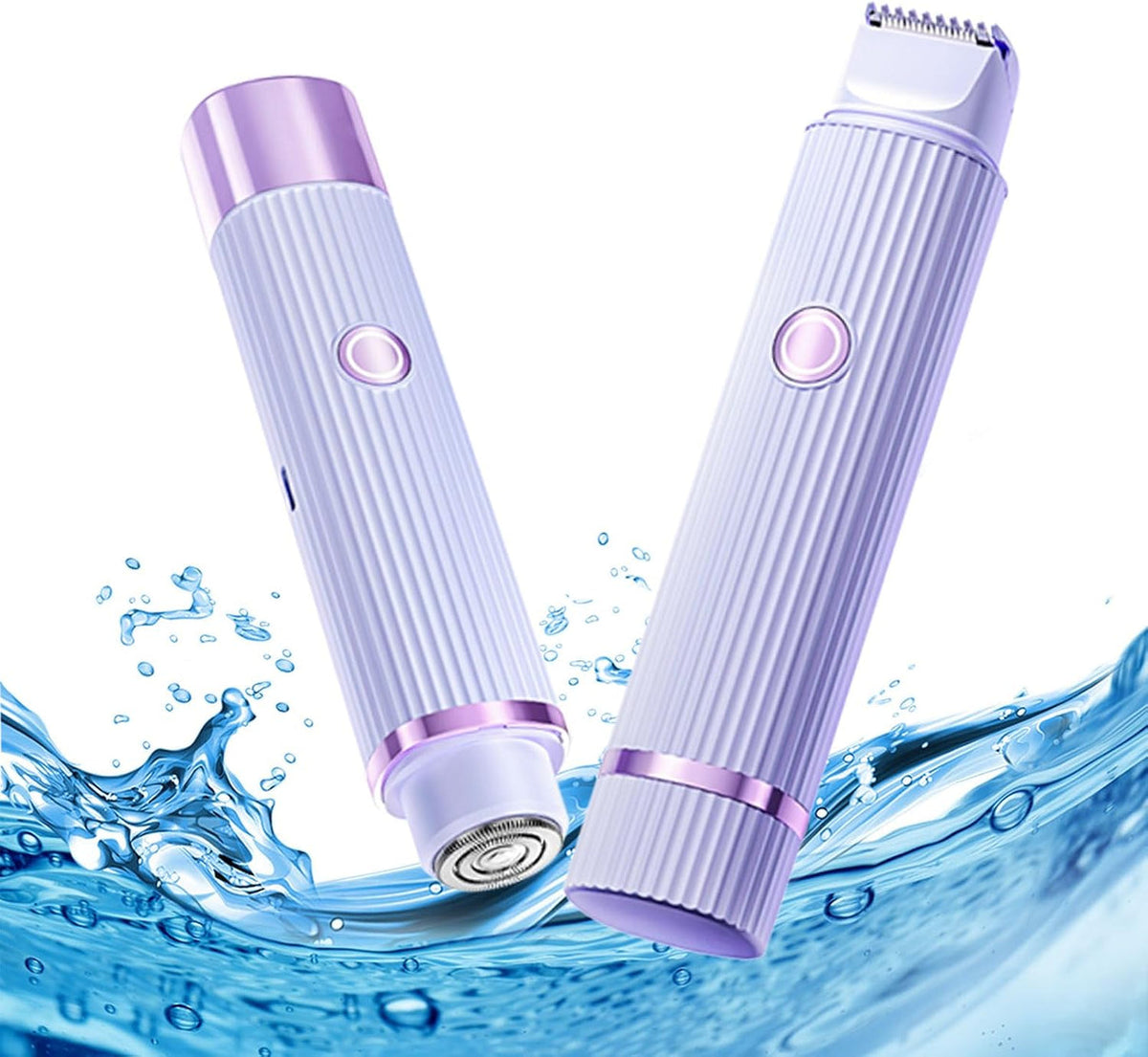 2-in-1 Double Head Electric Shaver and Trimmer for Women