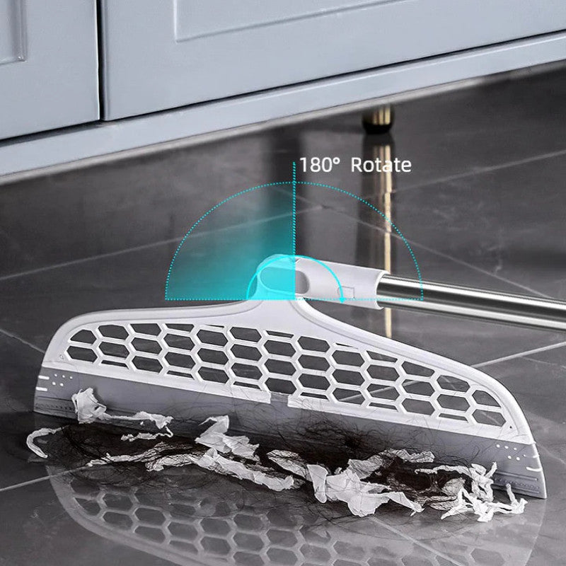180° Rotating Silicone Scraper Broom Wiper
