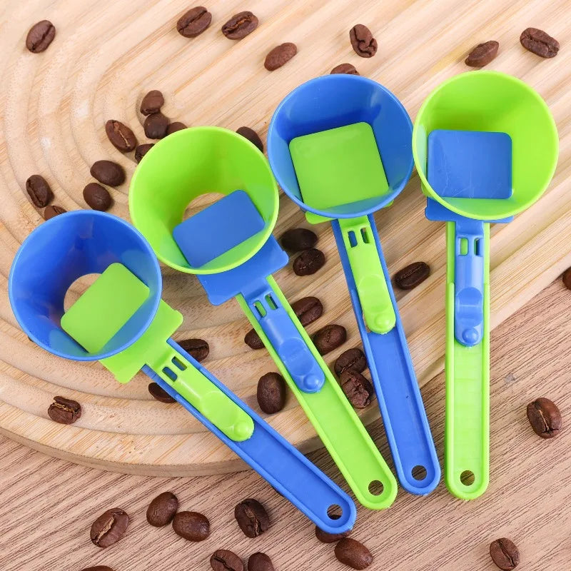 2-in-1 Kitchen Funnel Scoop No Spill Liquid Transfer