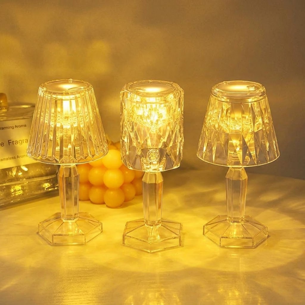 Mini Crystal LED Night Lamp