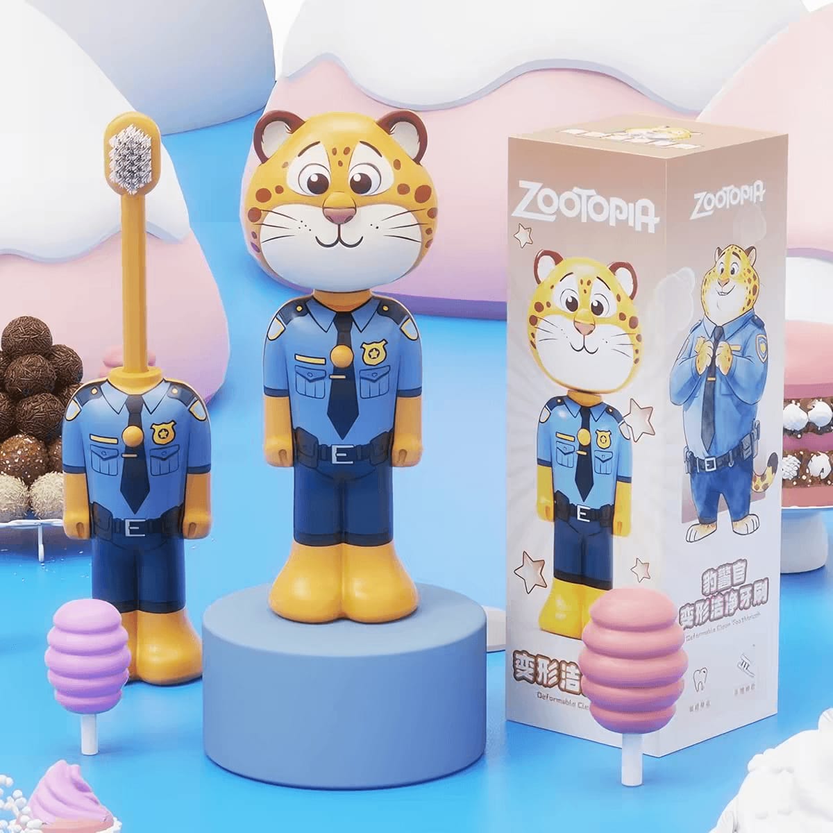 Zootopia Themed Toothbrush