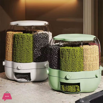 360° Rotating Grain And Cereal Dispenser