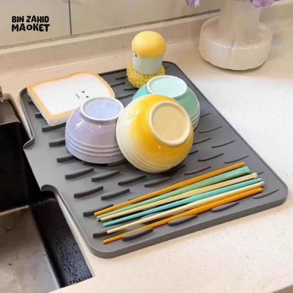 Silicone Anti Slip Kitchen Drain Mat