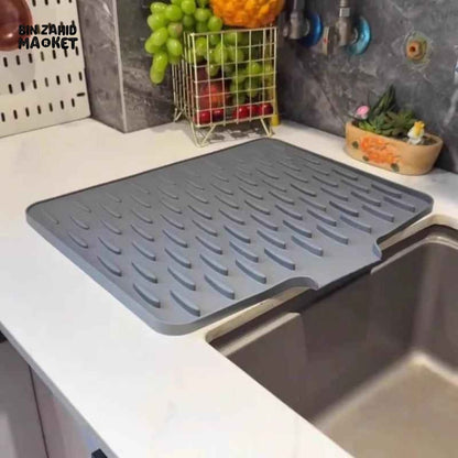 Silicone Anti Slip Kitchen Drain Mat