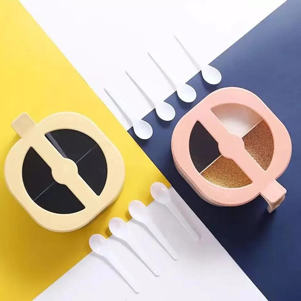 4 in 1 Seasoning Box With Spoons