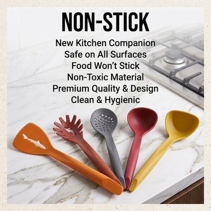 5 In 1 Plastic Spoon Set