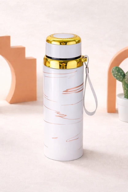 Marble Print Stainless Steel Vacuum Insulated Water Bottle