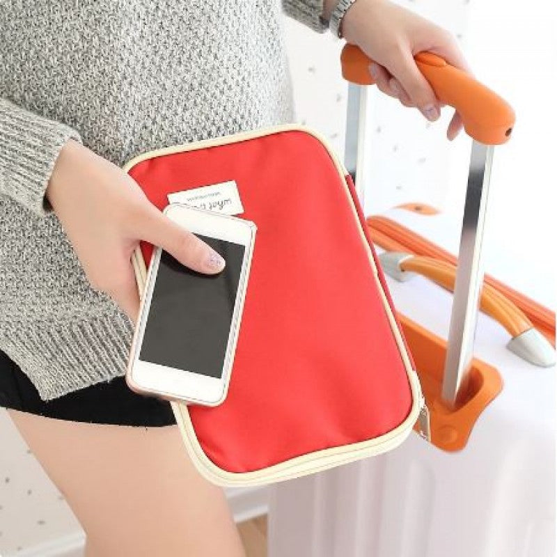 Multifunctional Passport Wallet Travel Pouch