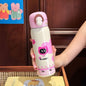 Cartoon Thermos Stainless Steel Double Straw Cup