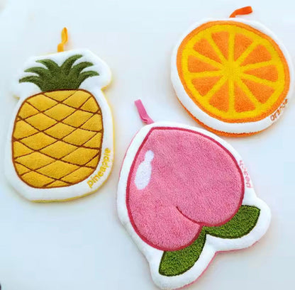 Kitchen Fruit Hand Towel Quick Drying Wiping Towel