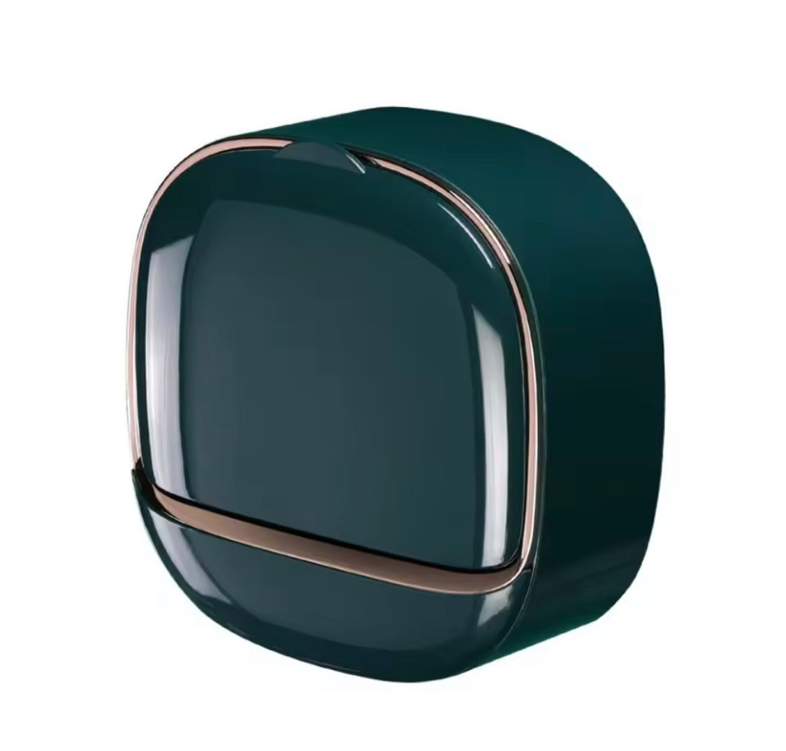 Wall Mounted ABS Soap Box With Flip Cover