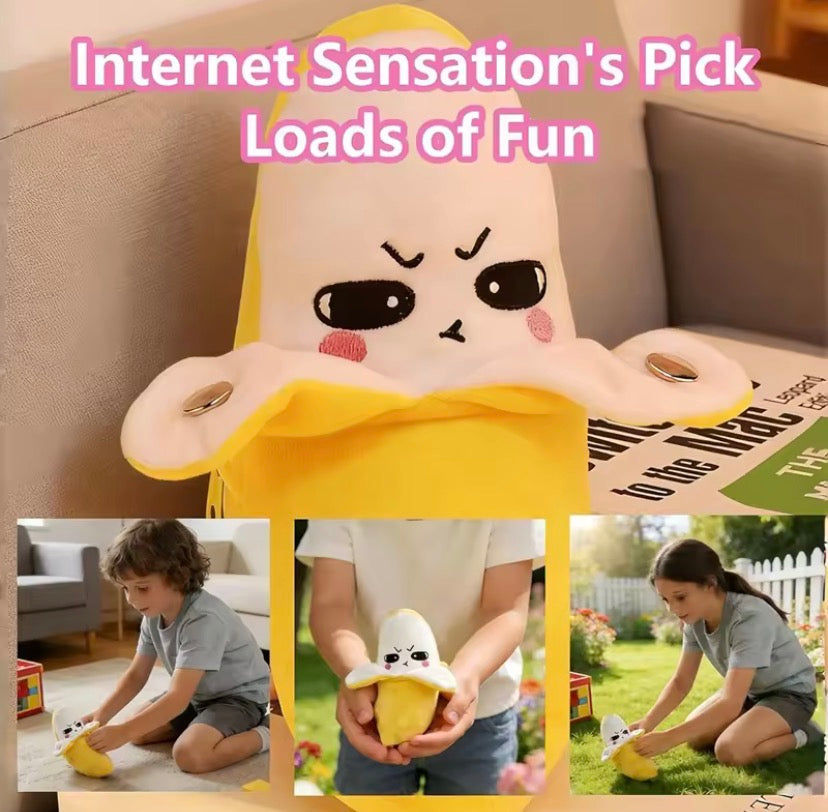 Musical Fruit Sensing Plush Toy Interactive Motion Sensor