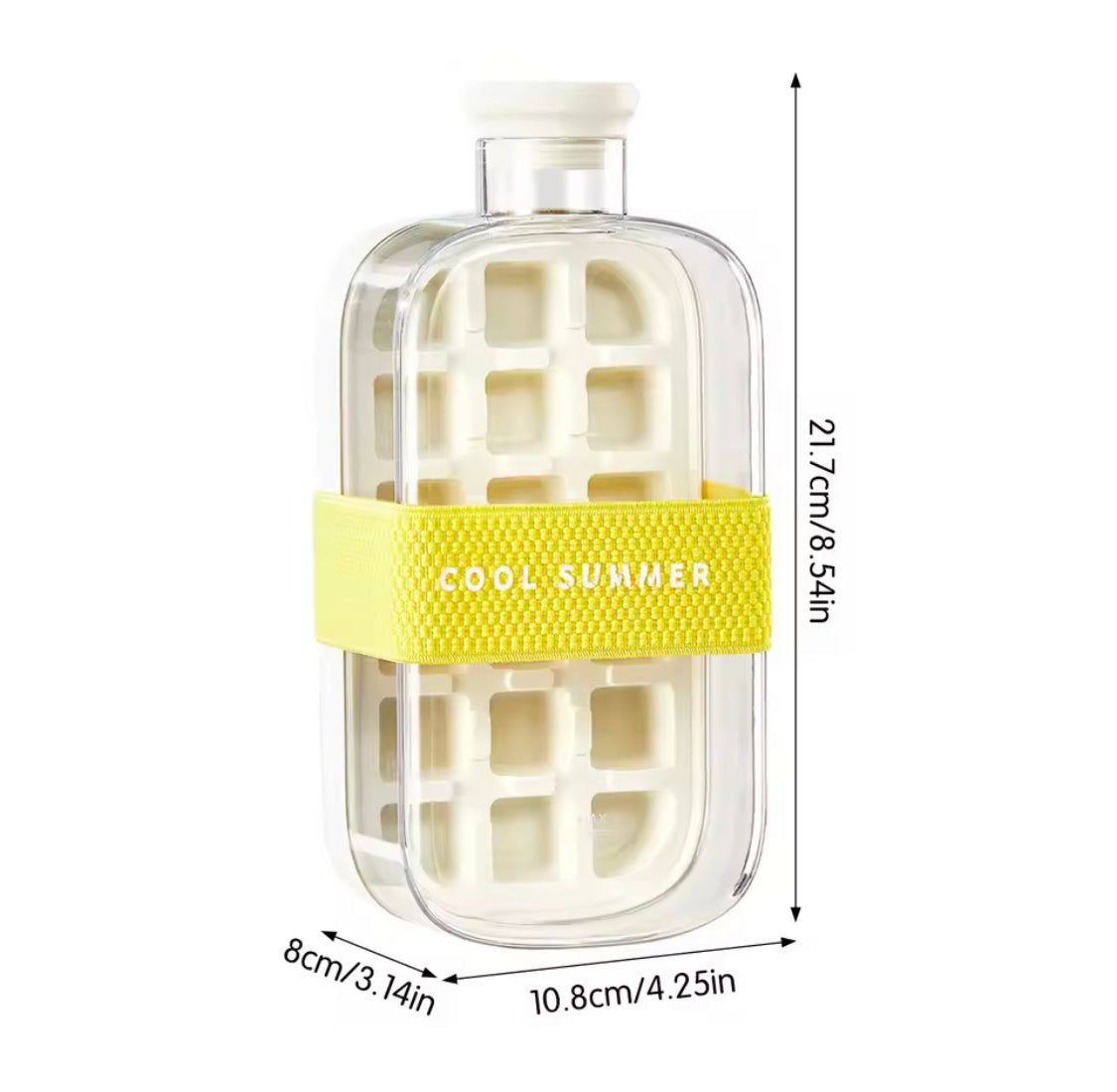 2 In 1 Ice Maker Ice Cube Bottle