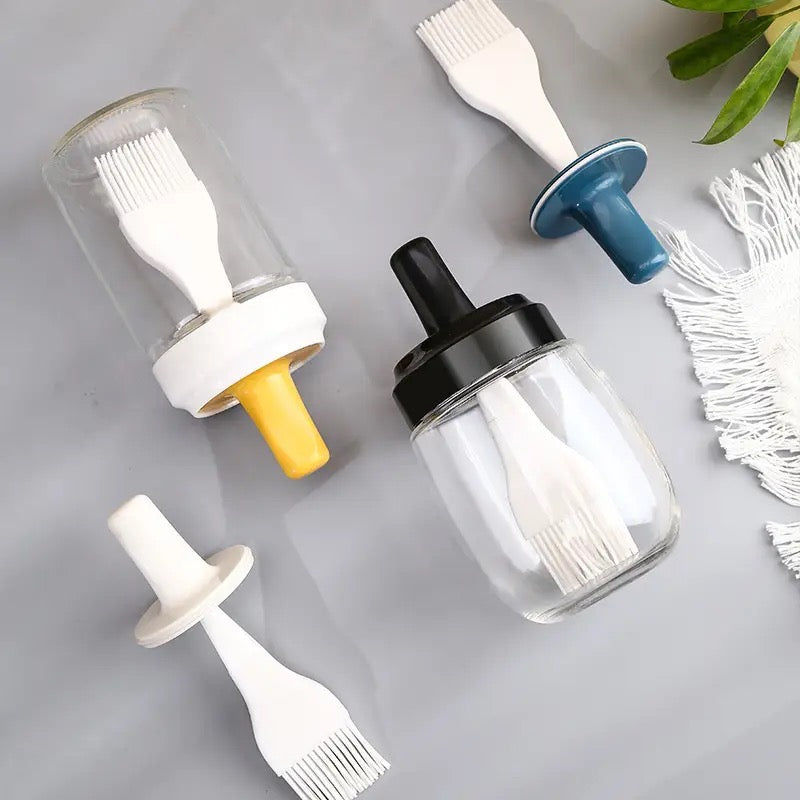 Silicone Oil Brush Bottle