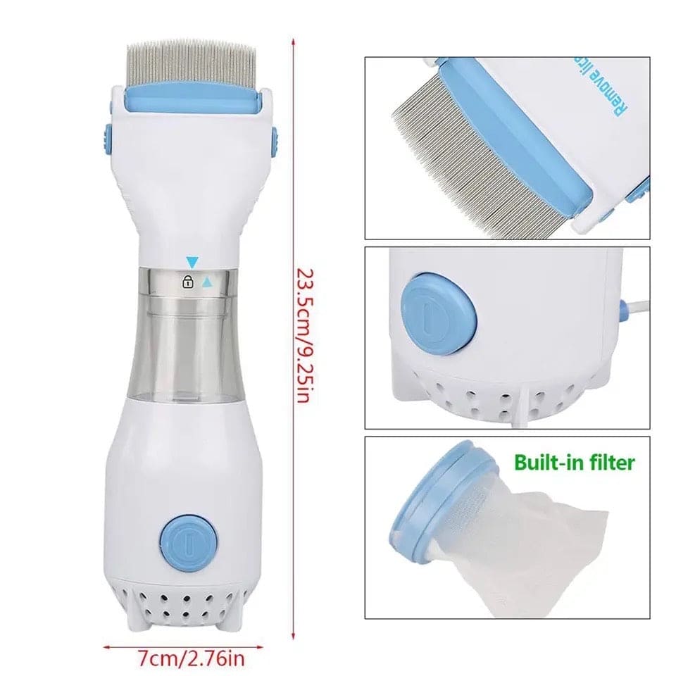 Electric Lice Comb Pet Flea Remover Device