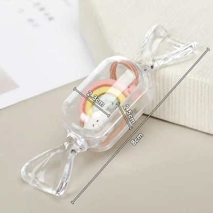 Candy Shaped Clear Storage Box