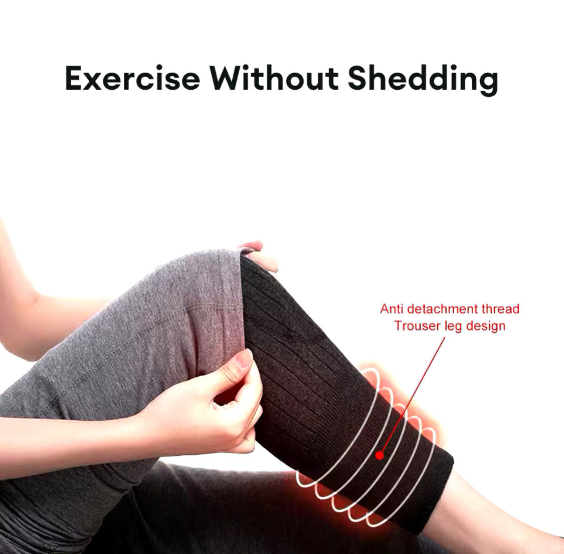 Warm Wool Knee Pads Elastic Support Protector