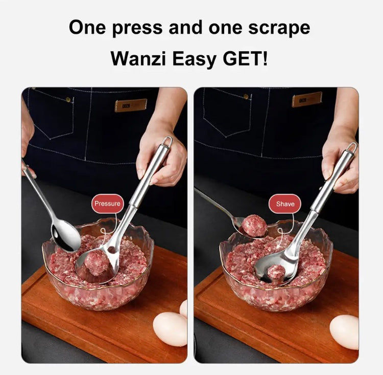 Stainless Steel Meatball Scoop Maker Spoon