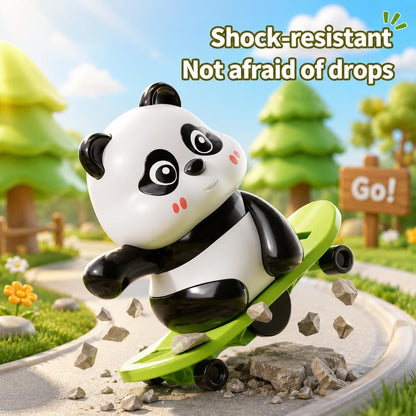 Multi Action Panda Skateboard Hula Hoop Toy