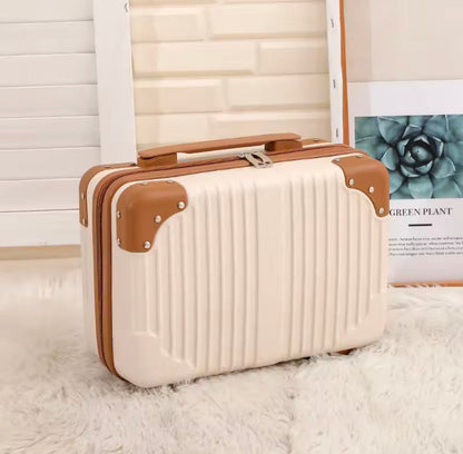 Mini Travel Cosmetic Suitcase Organizer