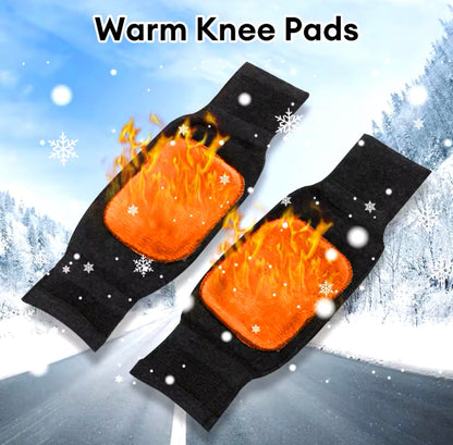 Warm Wool Knee Pads Elastic Support Protector