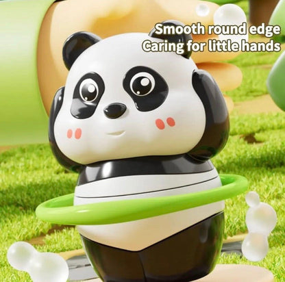 Multi Action Panda Skateboard Hula Hoop Toy