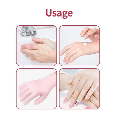 Silicone Gel Moisturizing Hand Spa Gloves