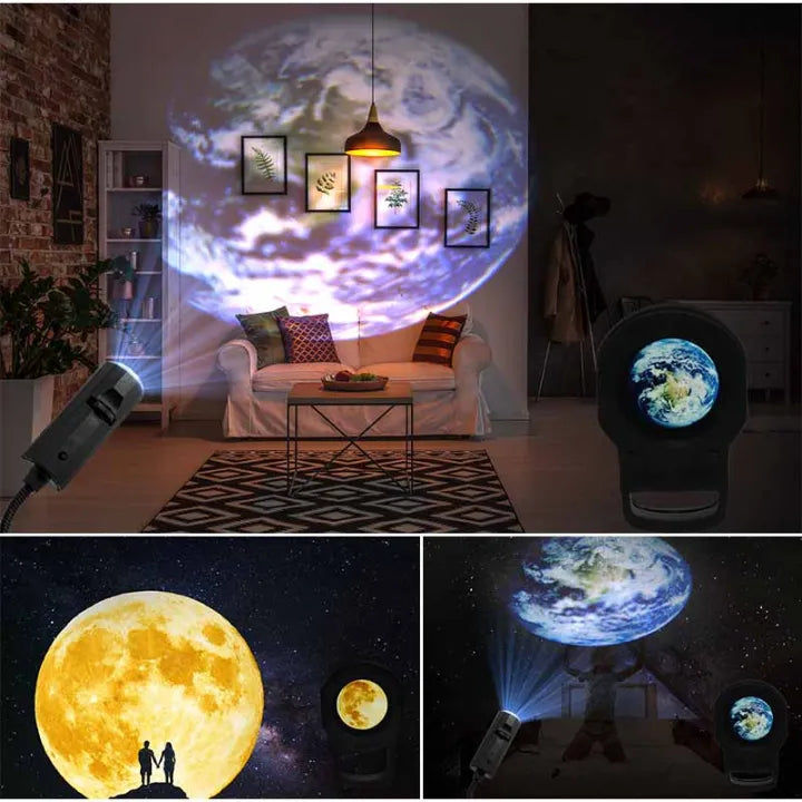 USB Solar System Projector Lamp