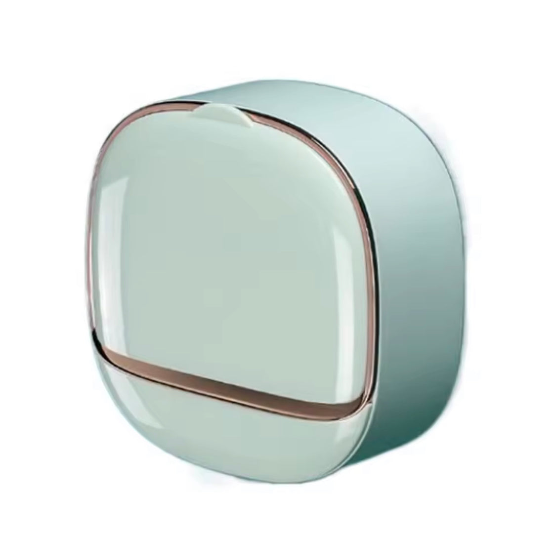 Wall Mounted ABS Soap Box With Flip Cover