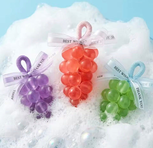 Grape Shaped Hanging Bath Soap Air Freshener