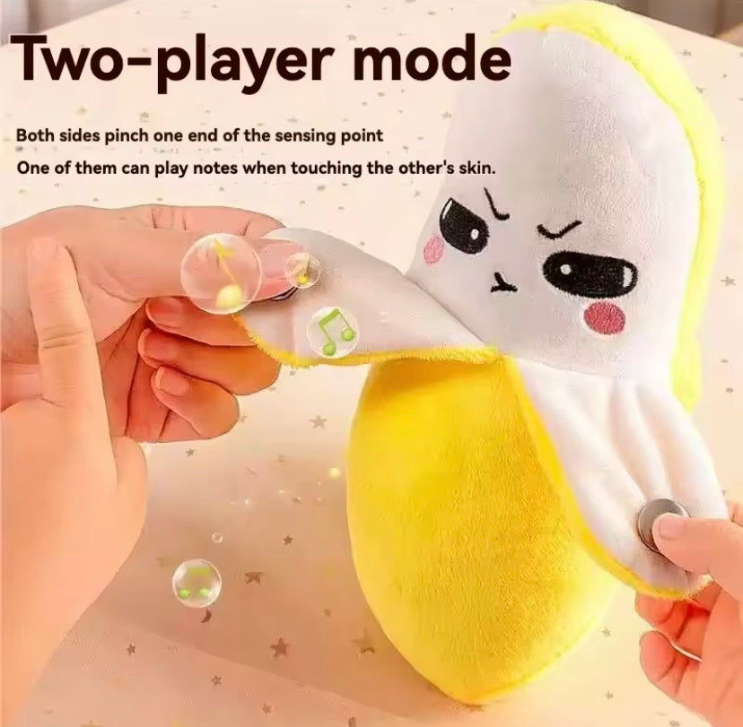 Musical Fruit Sensing Plush Toy Interactive Motion Sensor