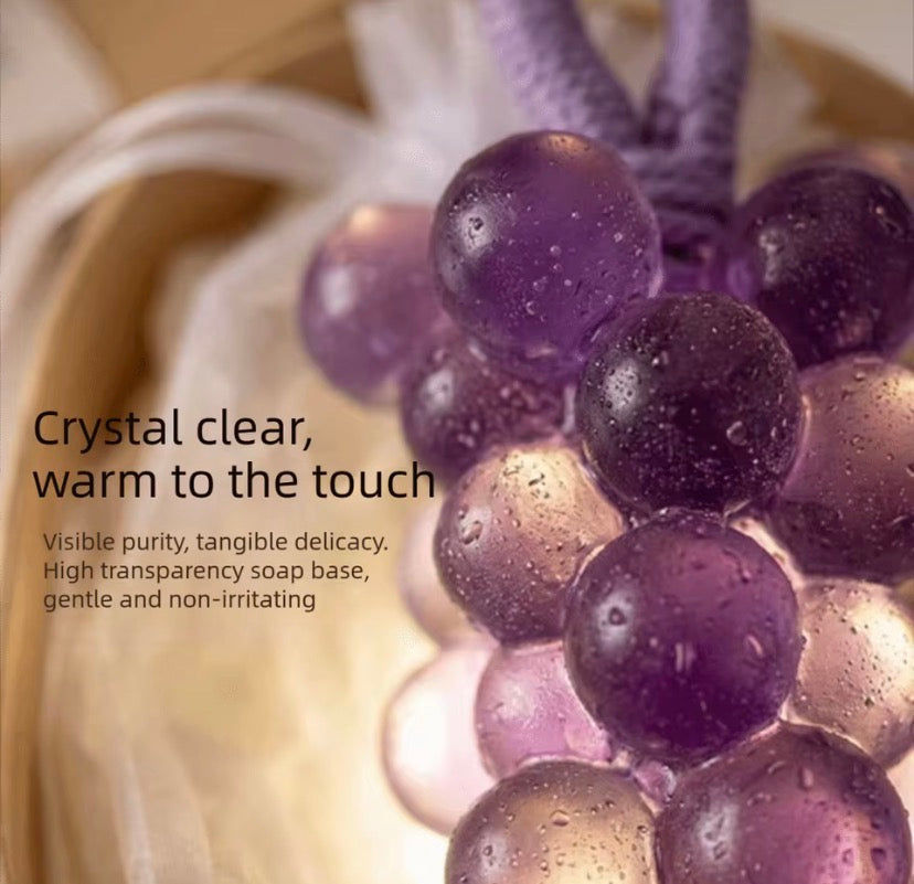 Grape Shaped Hanging Bath Soap Air Freshener