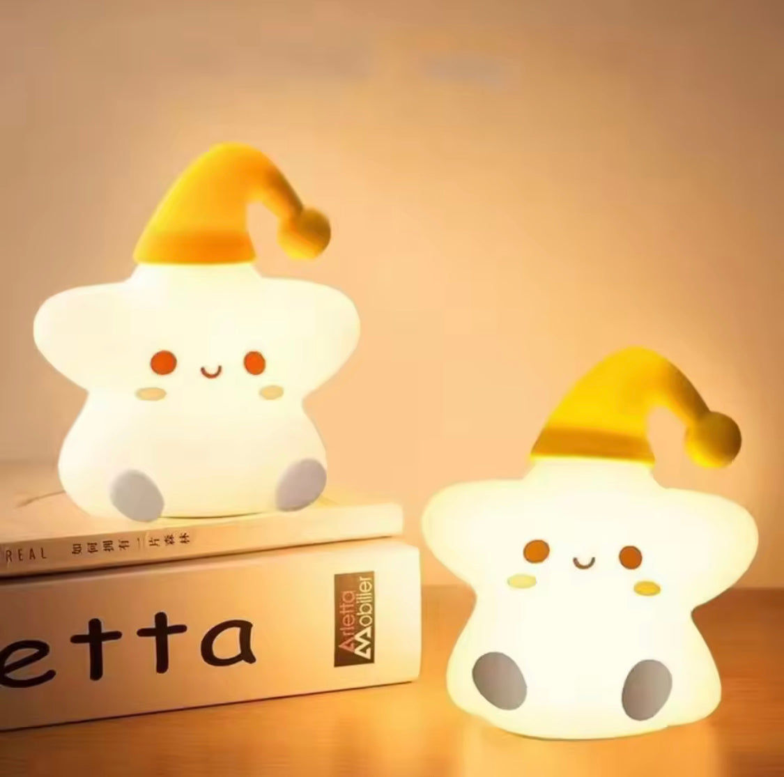Rechargeable Silicone Star Lamp