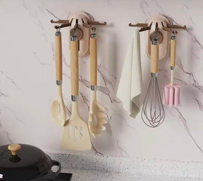 Wall Mounted 5 Claw Telescopic Hook